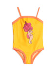 Mini Rodini Seahorse Swimsuit - Yellow