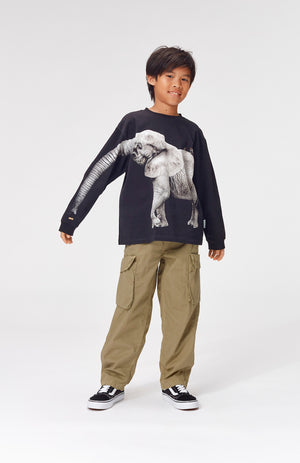 Molo Rube Long Sleeve T-Shirt - Elephant