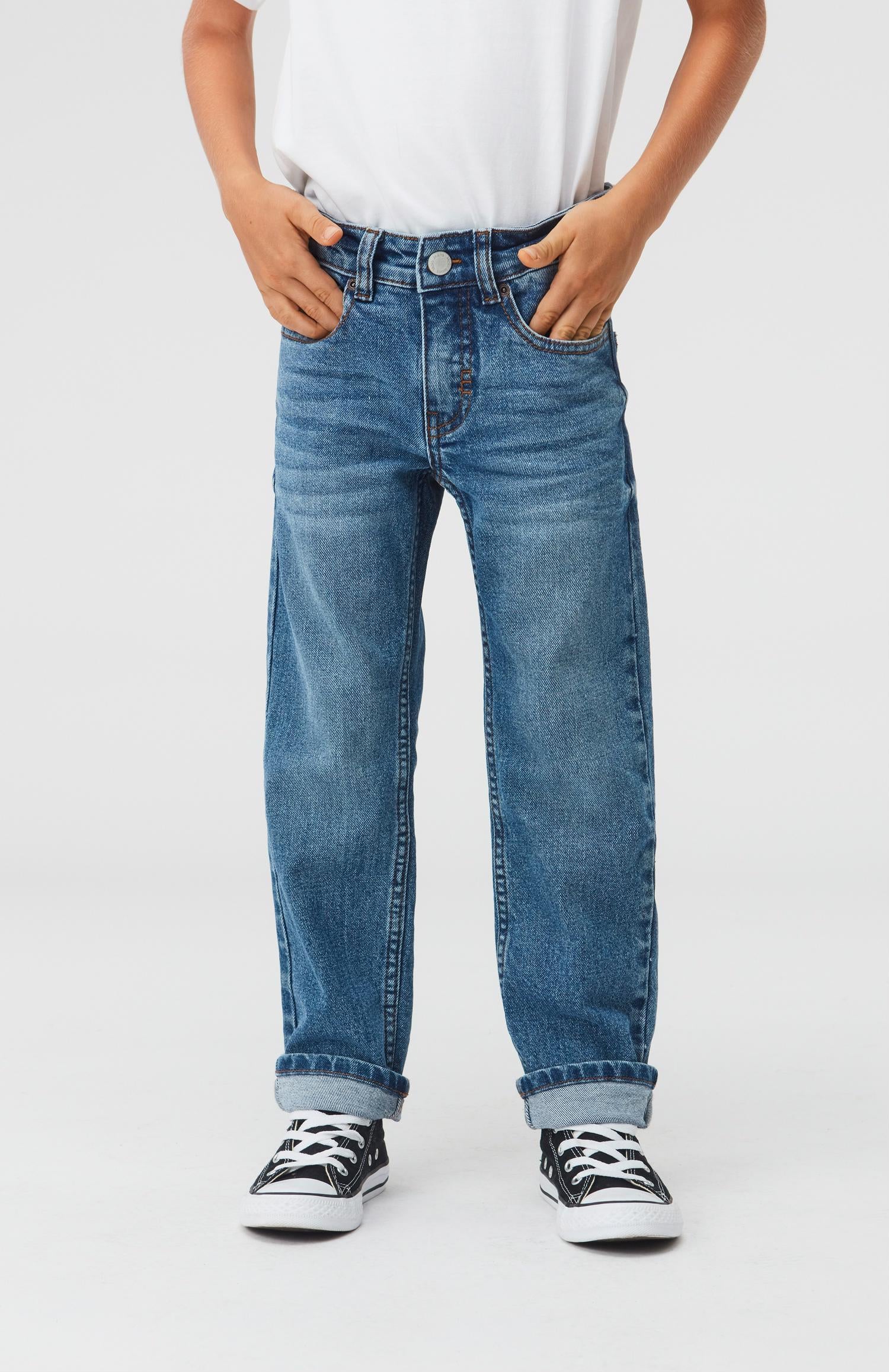 Molo Alon Pant - Worn Denim