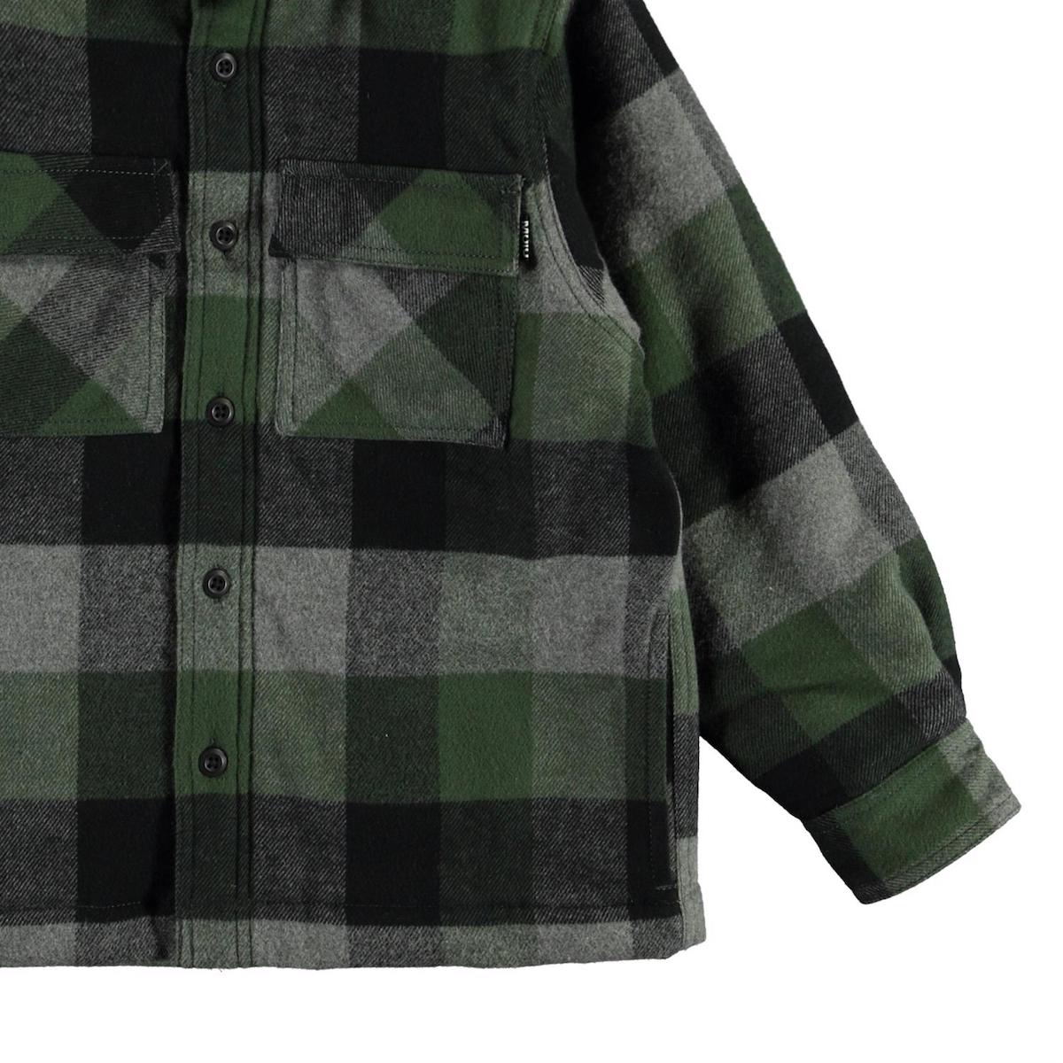 Molo Hayes Long Sleeve Shirt Jacket- Check