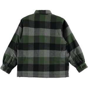 Molo Hayes Long Sleeve Shirt Jacket- Check