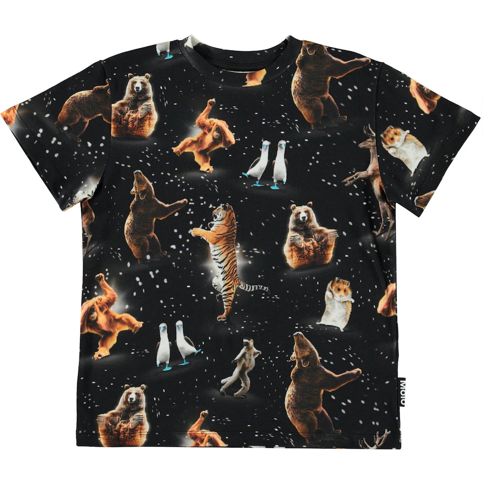 Molo Roxo Short Sleeve T-Shirt - Party Animals