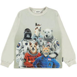 Molo Rin Longsleeve T-Shirt - Space Crew