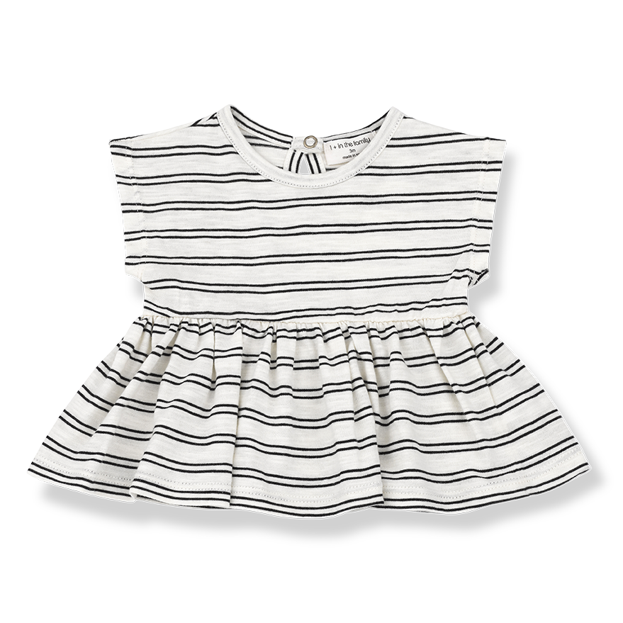 1+ in the Family Petra Top - White/Black
