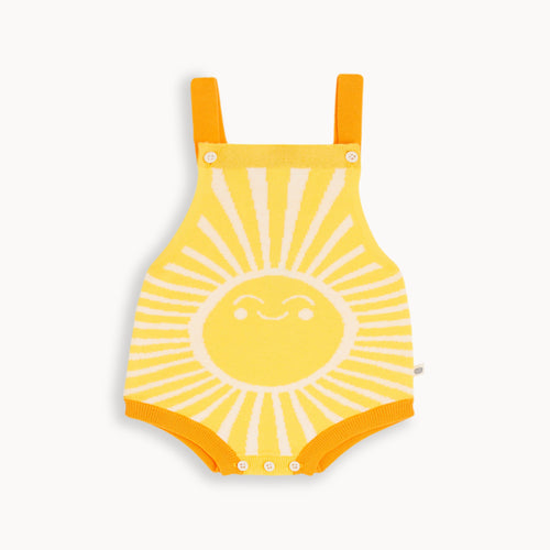 The Bonnie Mob Sunshine Romper - Yellow