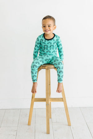 Kickee Pants Print Long Sleeve Pajama Set - Glass Spring Toy