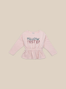 Bobo Choses Pillow Tester Girls Sweatshirt