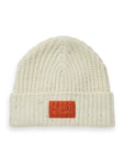 Scotch & Soda Girl's Sequin Knitted Beanie - Off-White