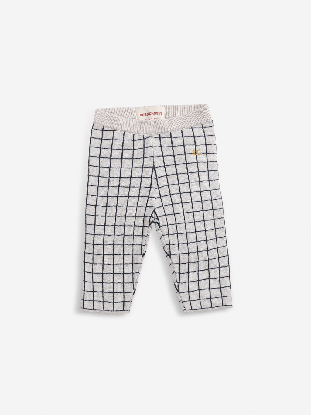 Bobo Choses Checkered Knitted Baby Pants