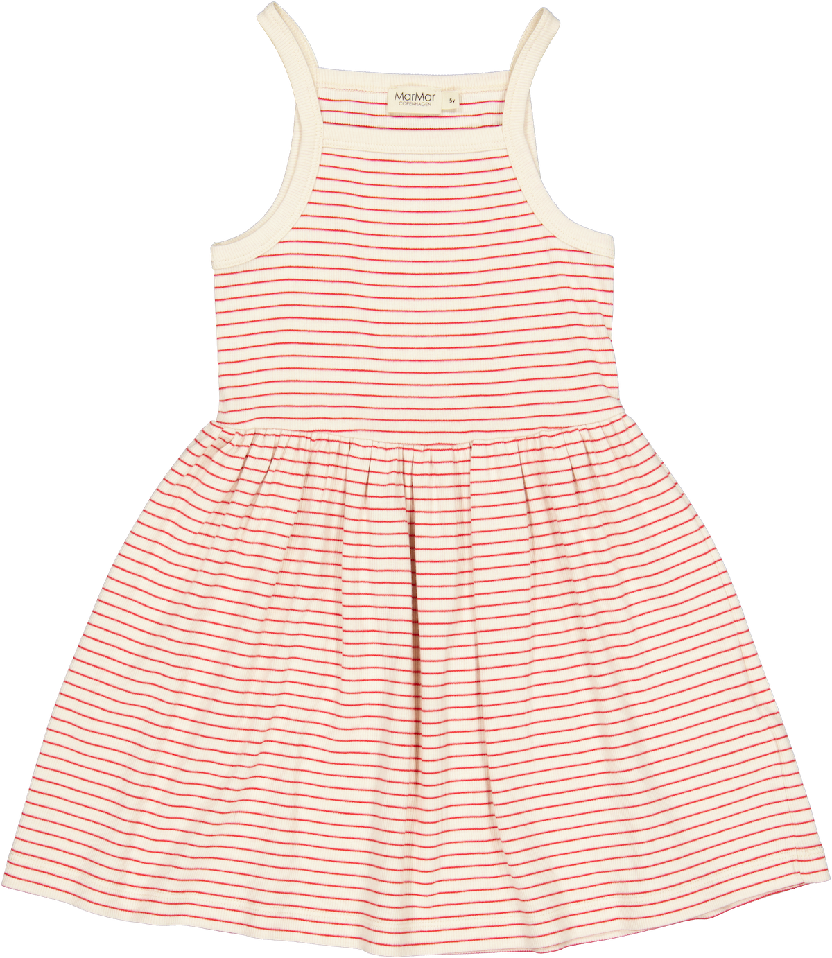 MarMar Copenhagen  Dyv Sleeveless Dress - Poppy Stripe