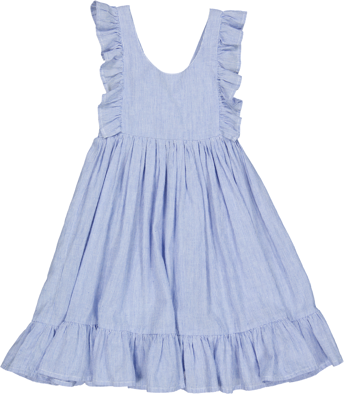 MarMar Copenhagen Danita Frill Dress - Bolich Blue Stripe