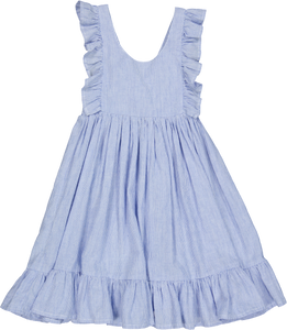 MarMar Copenhagen Danita Frill Dress - Bolich Blue Stripe