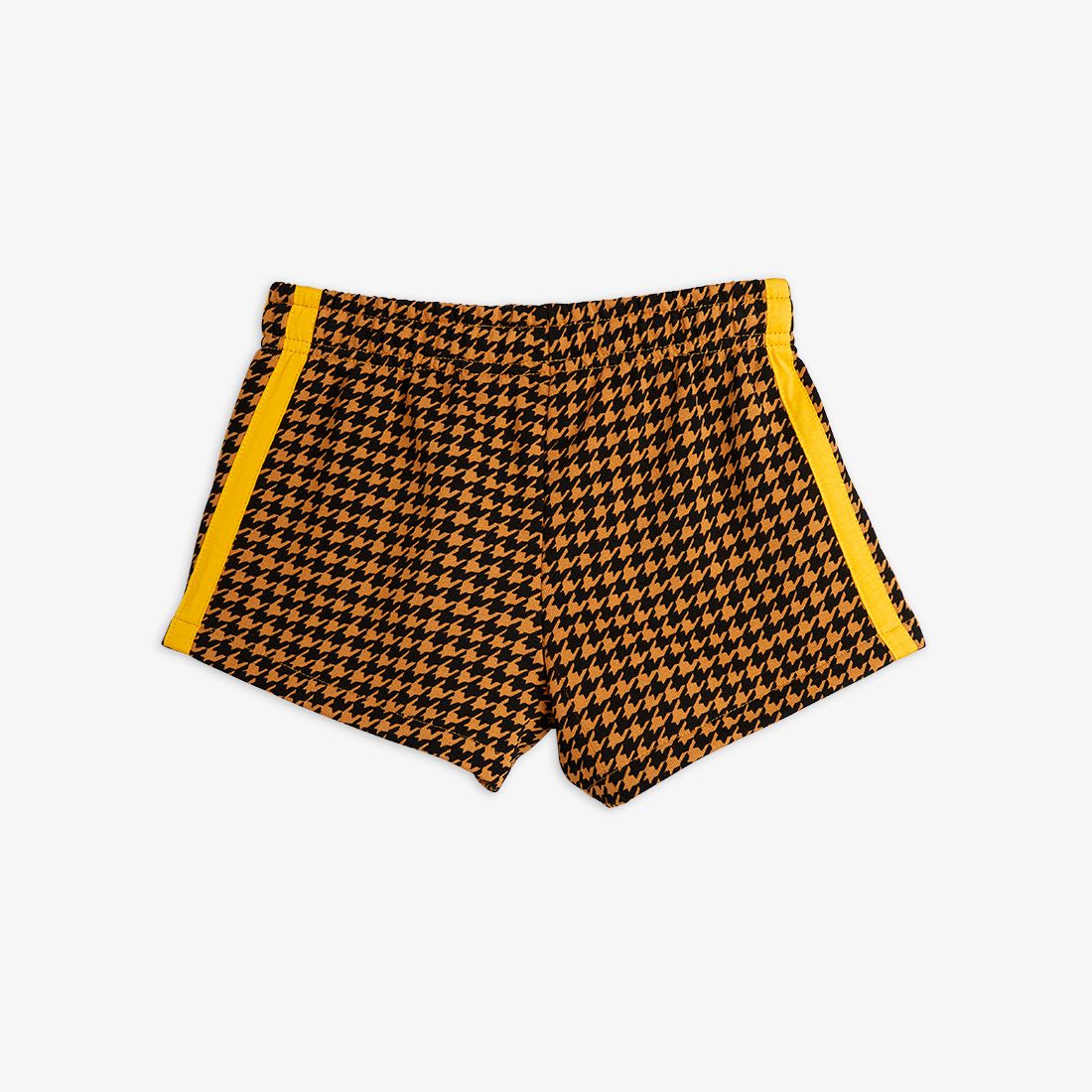 Mini Rodini Houndstooth Shorts - Brown