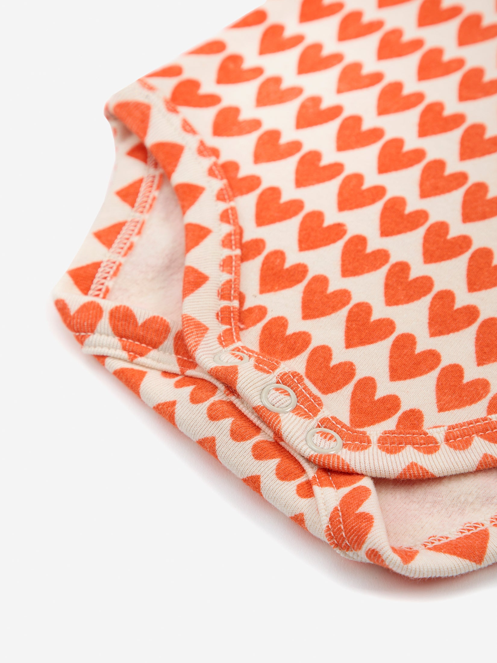 Bobo Choses Baby L/S Bodysuit - Hearts all Over