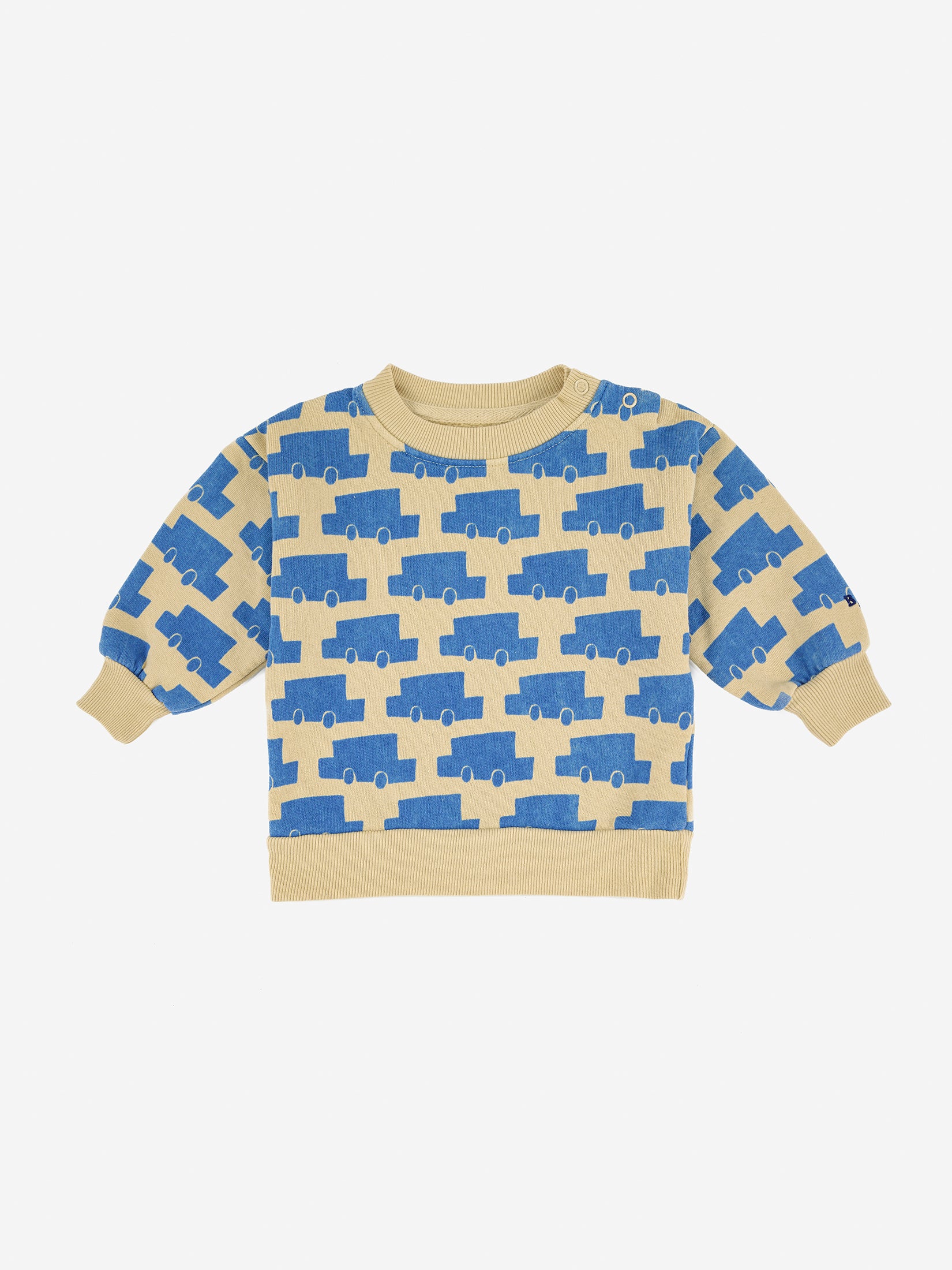 Bobo Choses Baby Sweatshirt - Cars all Over