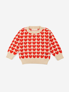 Bobo Choses Baby Jumper - Hearts
