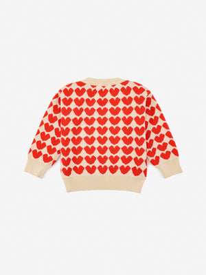 Bobo Choses Baby Jumper - Hearts
