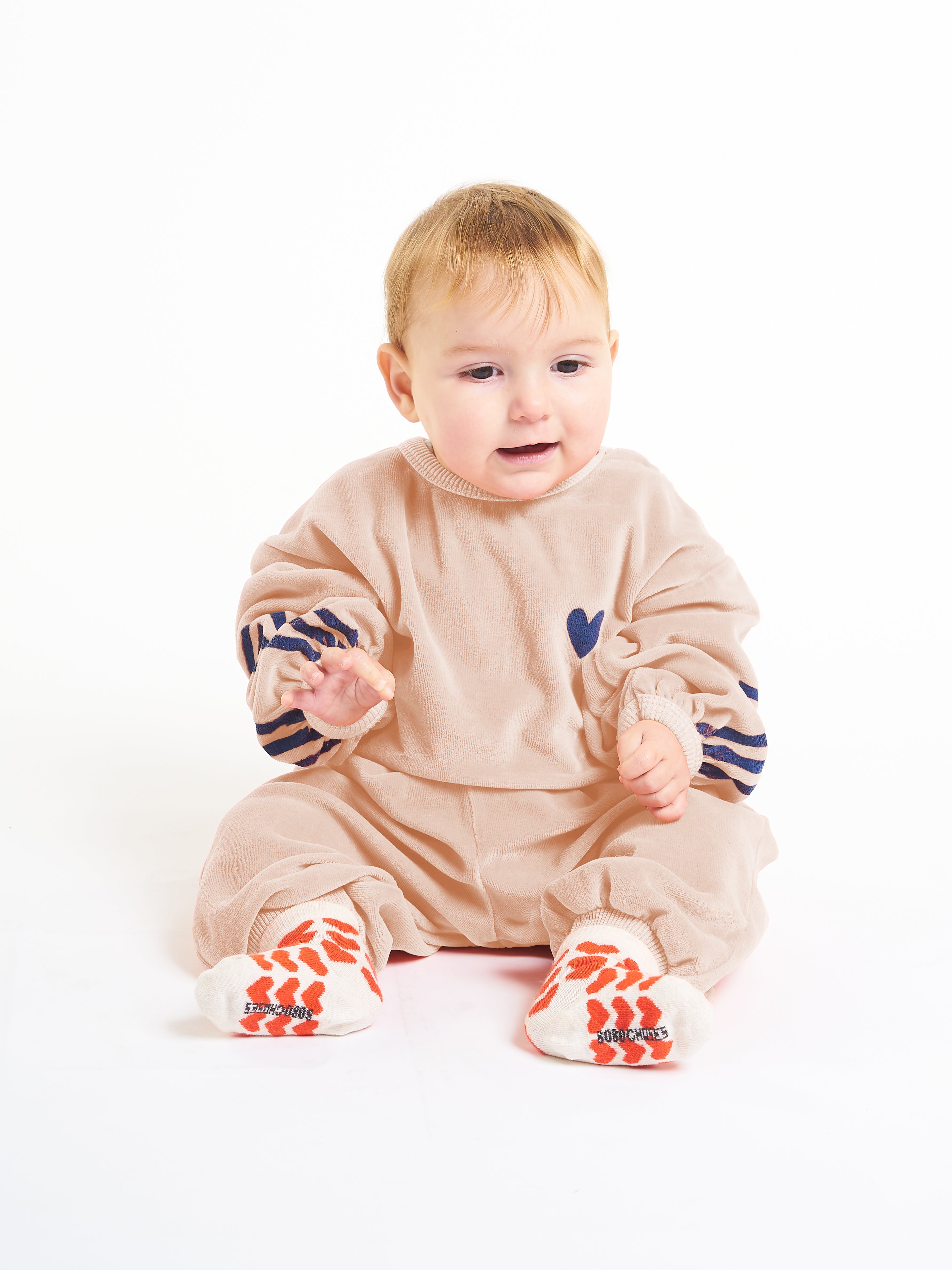 Bobo Choses Baby Sweatshirt - Corner Stripes