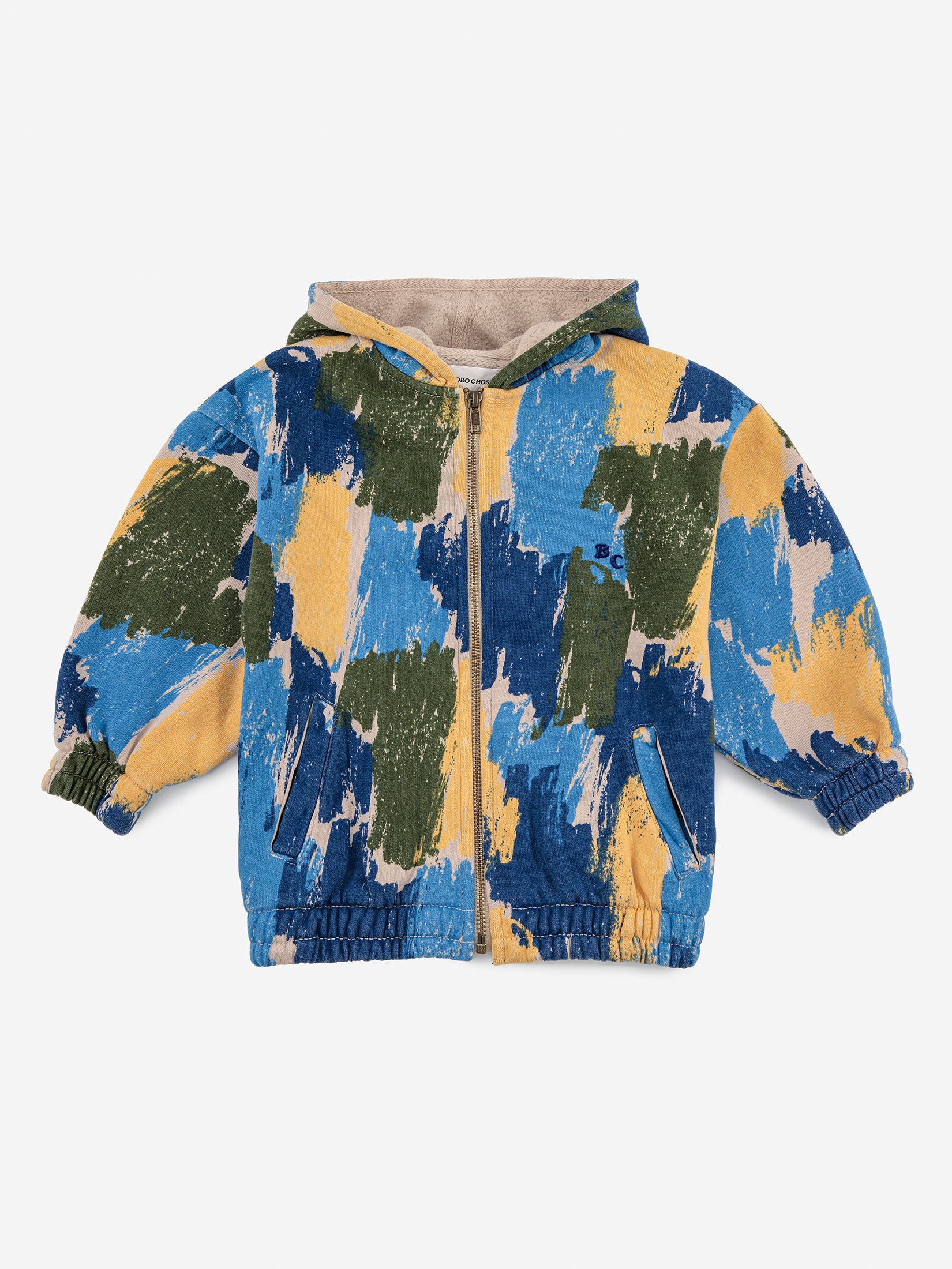 Bobo Choses Kids Hooded Sweatshirt - Shadows all Over