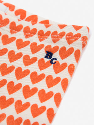Bobo Choses Girls Leggings - Hearts all Over