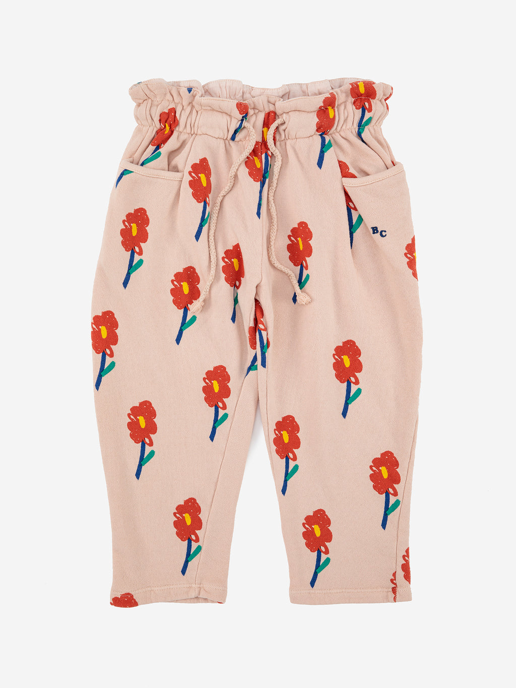 Bobo Choses Kids Jogging Pants - Flowers all Over