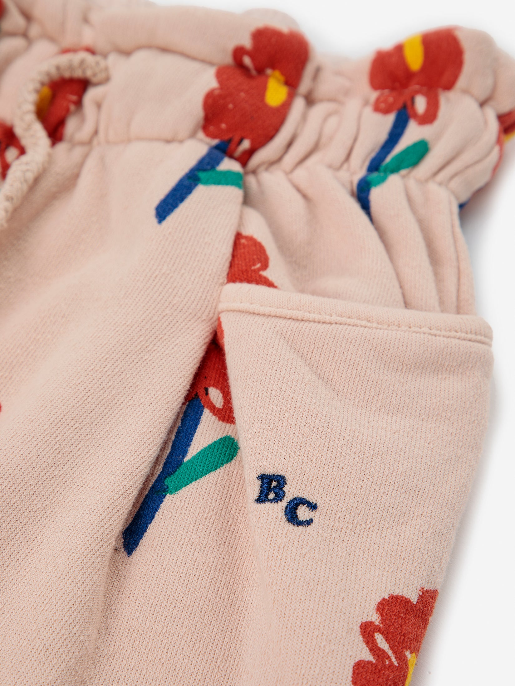 Bobo Choses Kids Jogging Pants - Flowers all Over