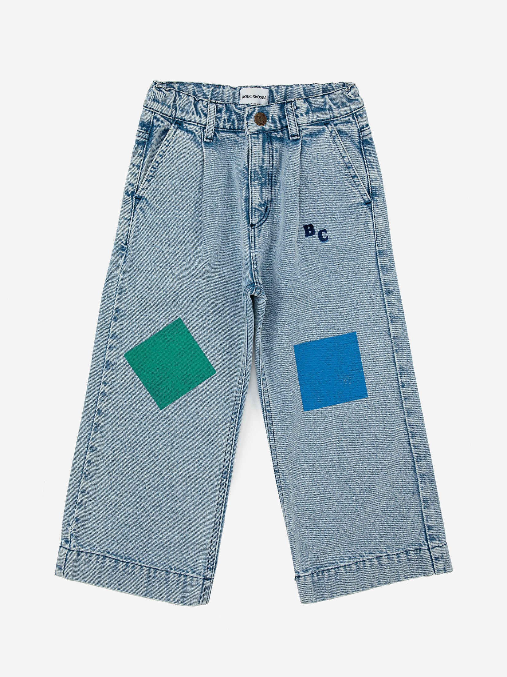 Bobo Choses Geometric Colors Denim Pant