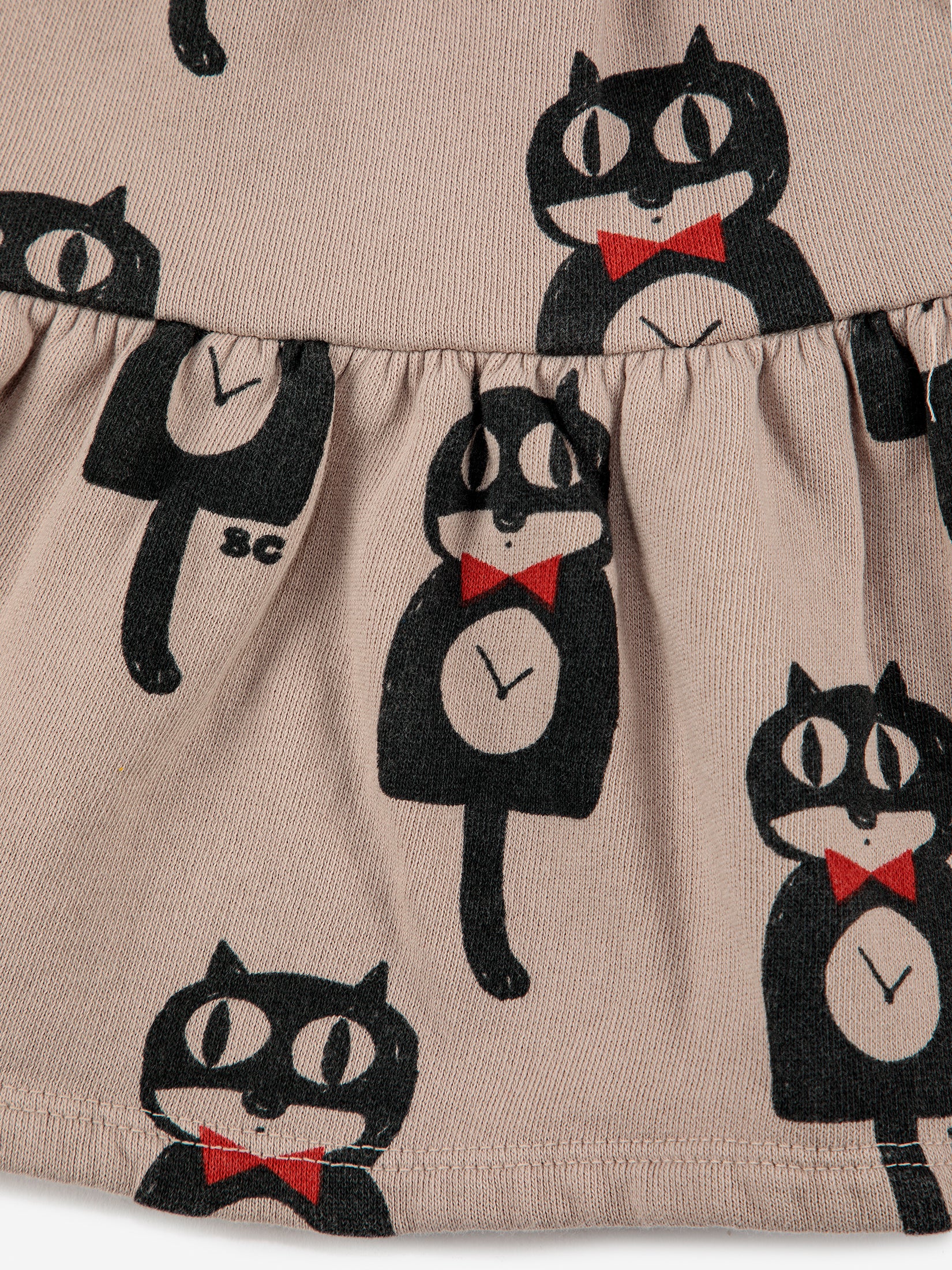 Bobo Choses Kids Skirt - Cat O'Clock all Over