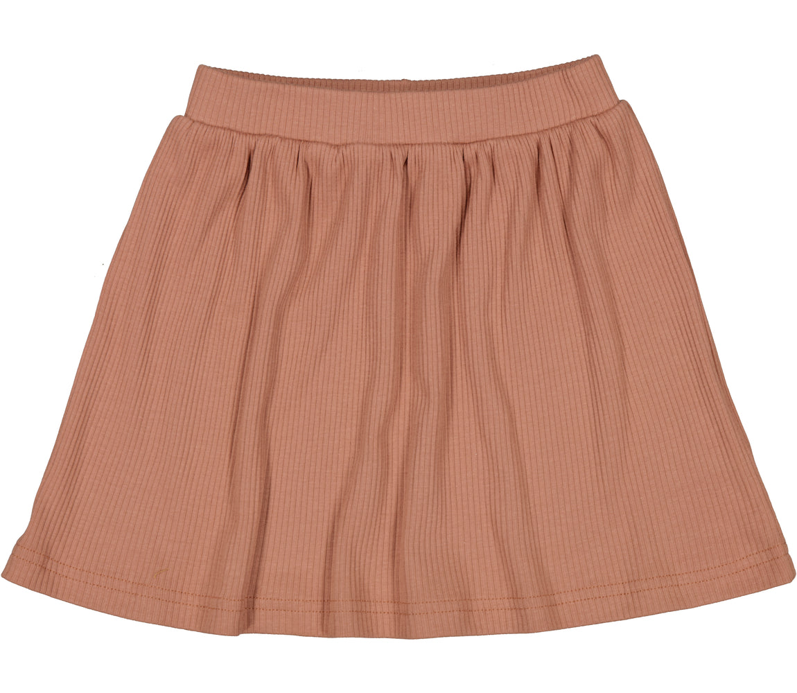 MarMar Copenhagen Ribbed Skirt - Soft Hazel