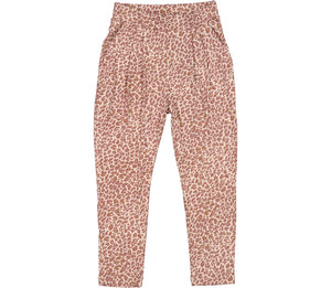 MarMar Copenhagen Leo Patina Pants - Dusty Mauve Leopard