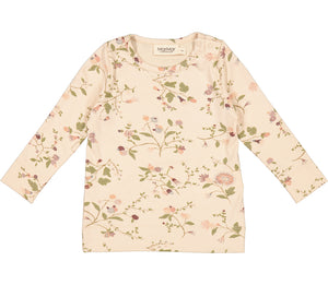 MarMar Copenhagen Longsleeve Teller Top - Marron Botanic