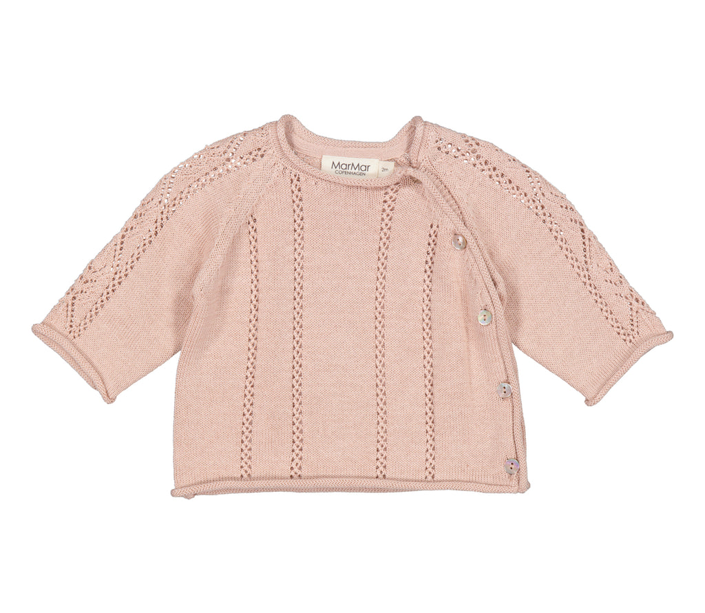 MarMar Copenhagen Toll Baby Sweater - Light Cheek
