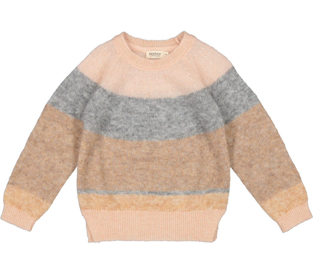 MarMar Copenhagen Tehera Sweater - Rose Mix Stripe