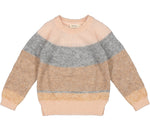 MarMar Copenhagen Tehera Sweater - Rose Mix Stripe