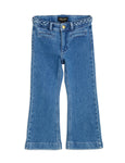 Mini Rodini Frisco Flared Demin Jeans - Blue