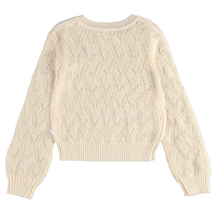 Molo Ginger Cardigan - Pearled Ivory