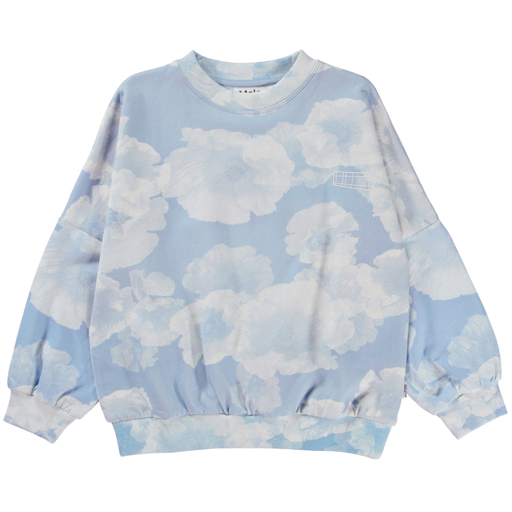 Molo Marika Sweatshirt - Cloudy Poppies