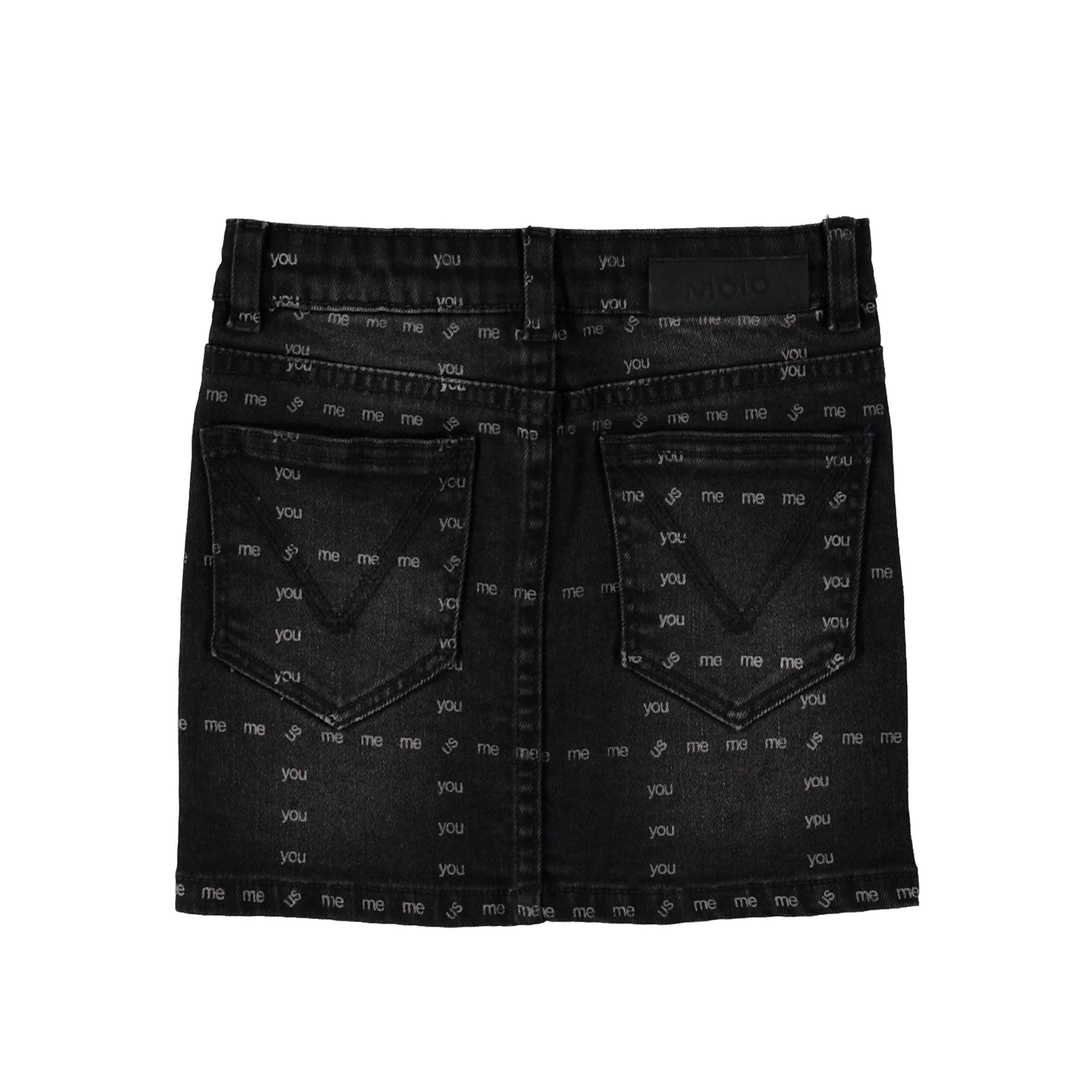 Molo Bianna Black Skirt