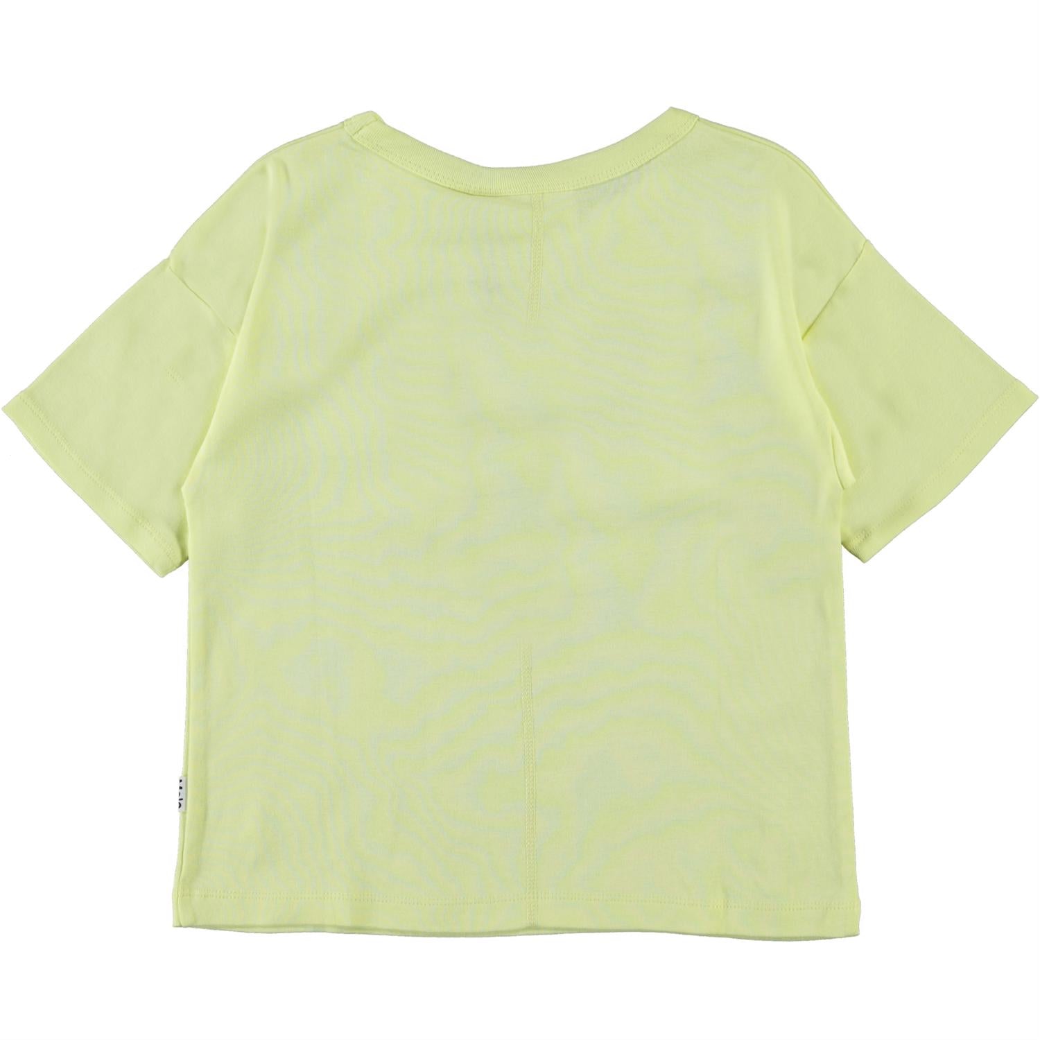 Molo Rabecke Short Sleeve Tee- Painted wink Yellow