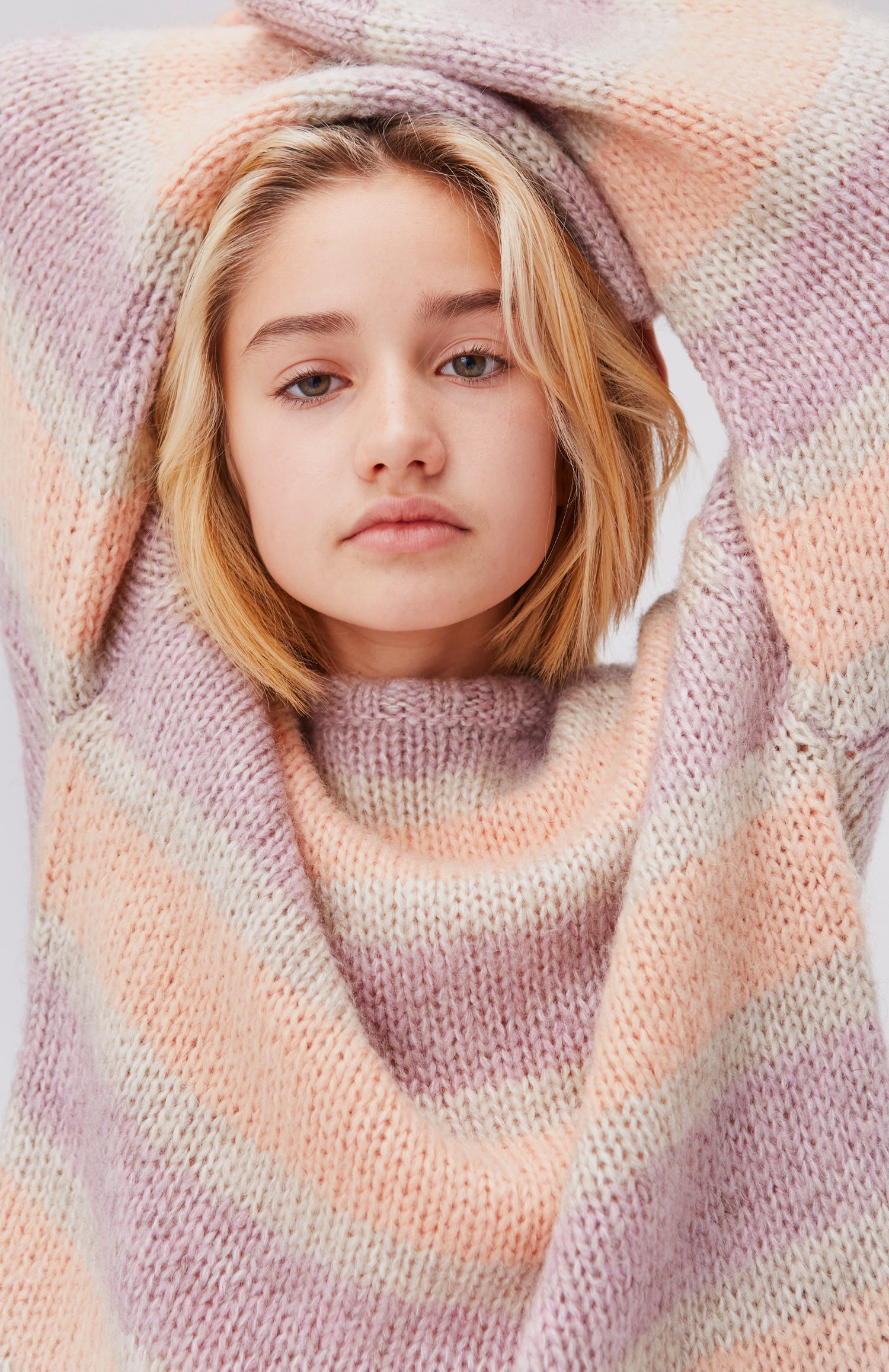 Molo Gertina Sweater - Wide Pastel