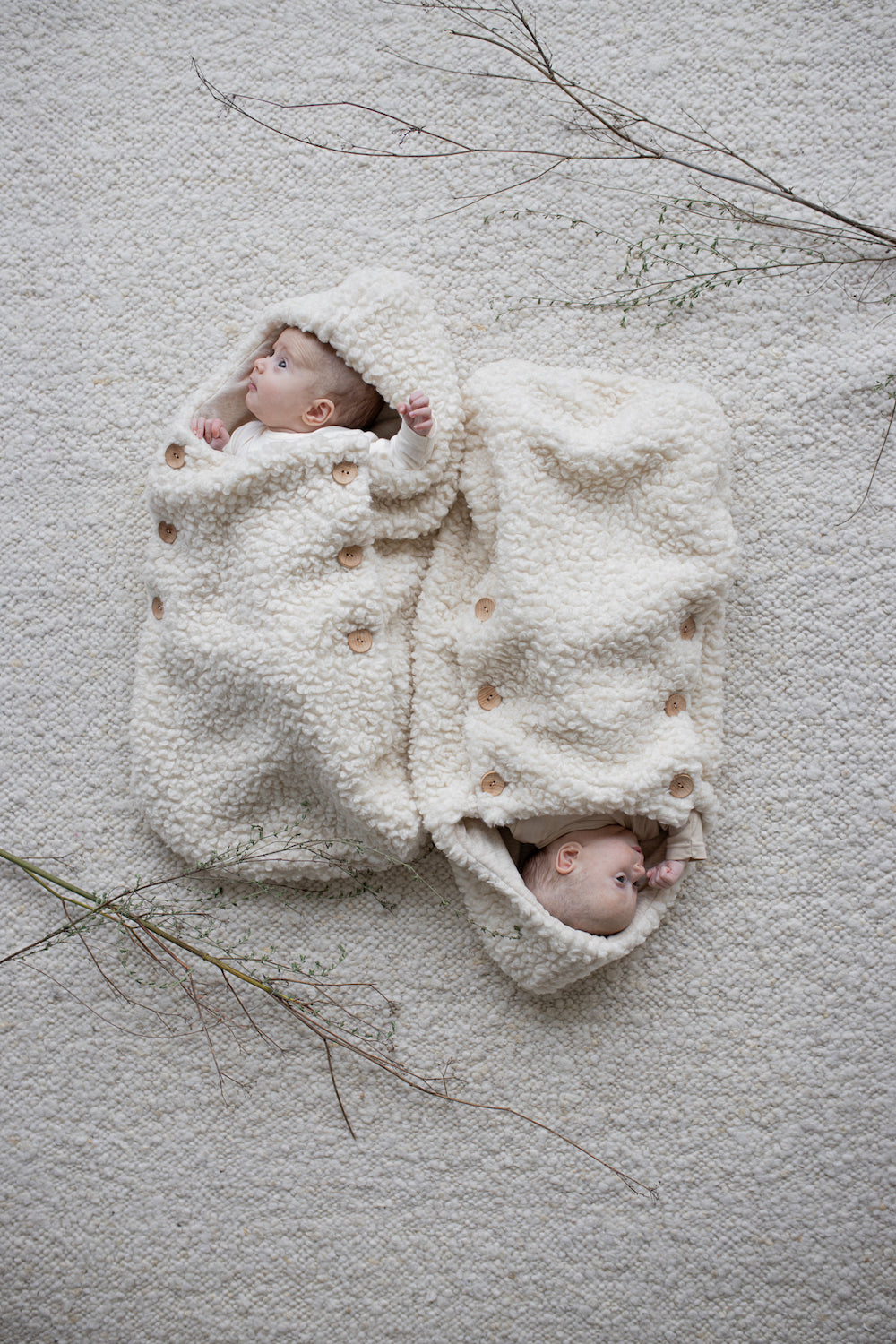 1 + In The Family Dorotea Baby Nest - Ecru