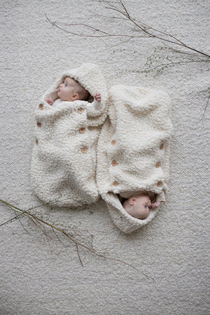 1 + In The Family Dorotea Baby Nest - Ecru