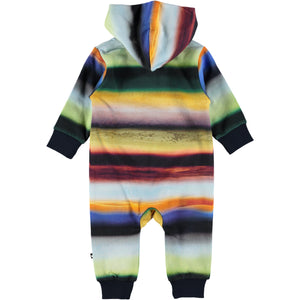 Molo Cosmic Rainbow Hooded Jumpsuit