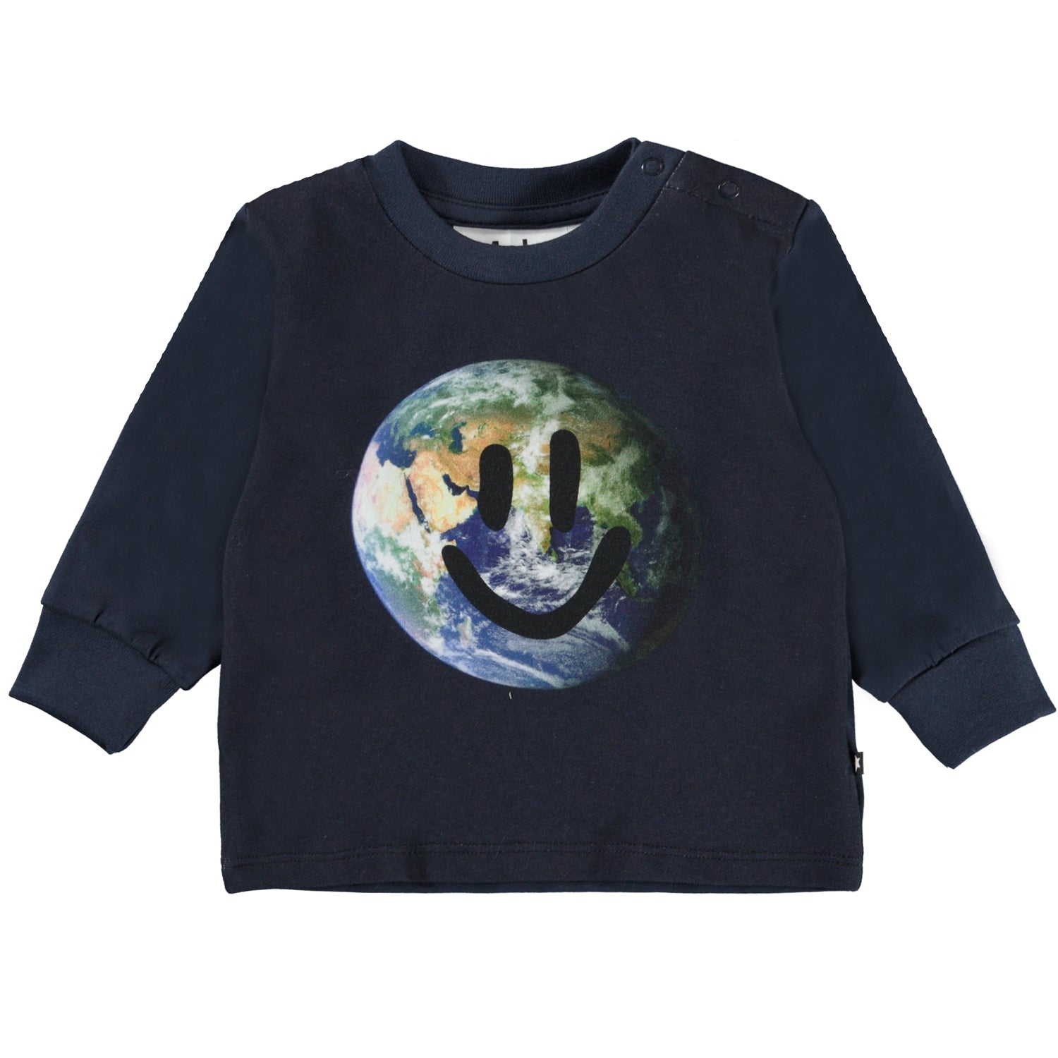 Molo Eloy L/S T-Shirt - Earth Smile