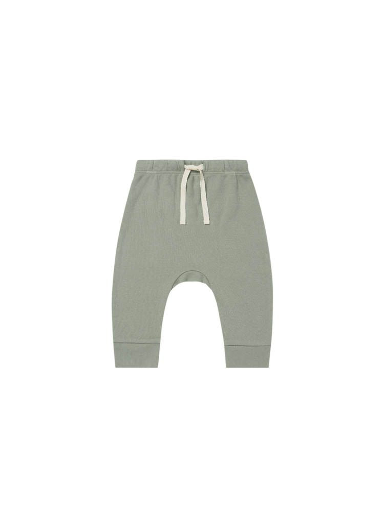 Quincy Mae Drawstring Pant - Spruce