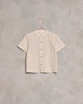 Noralee Archie Shirt - Ecru/Cafe Stripe