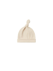 Quincy Mae Knotted Baby Hat - Natural