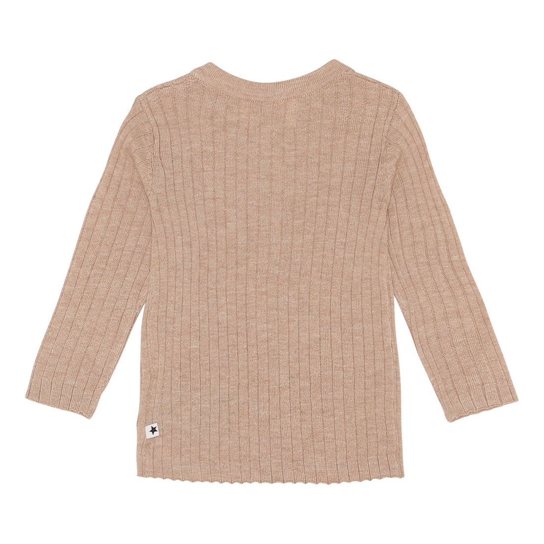 Molo Georgette Cardigan - Oatmeal Melange