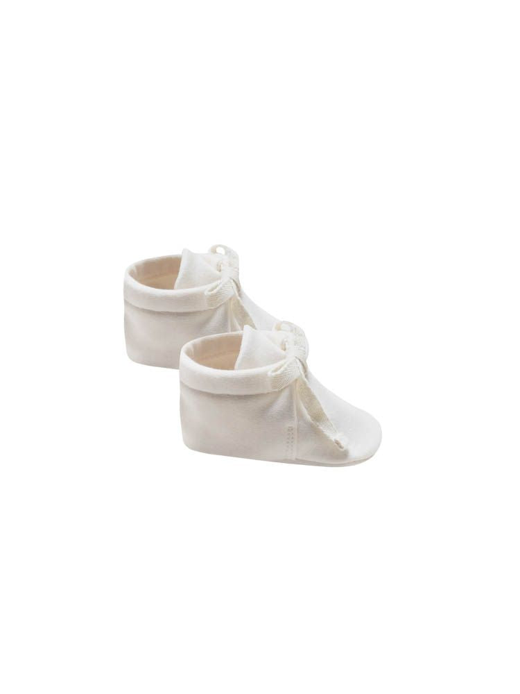 Quincy Mae Baby Booties - Ivory
