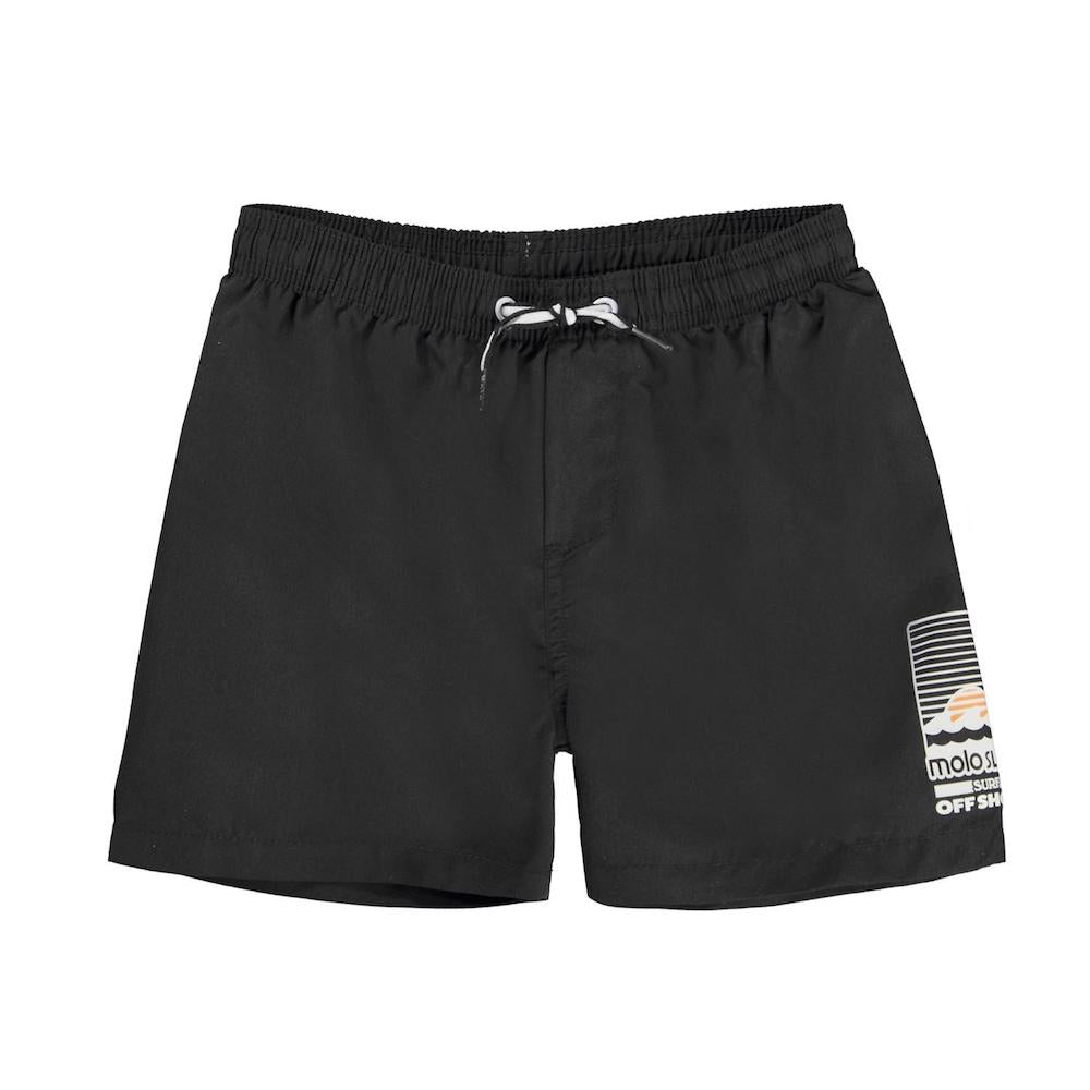 Molo Niko Solid Boardies - Black